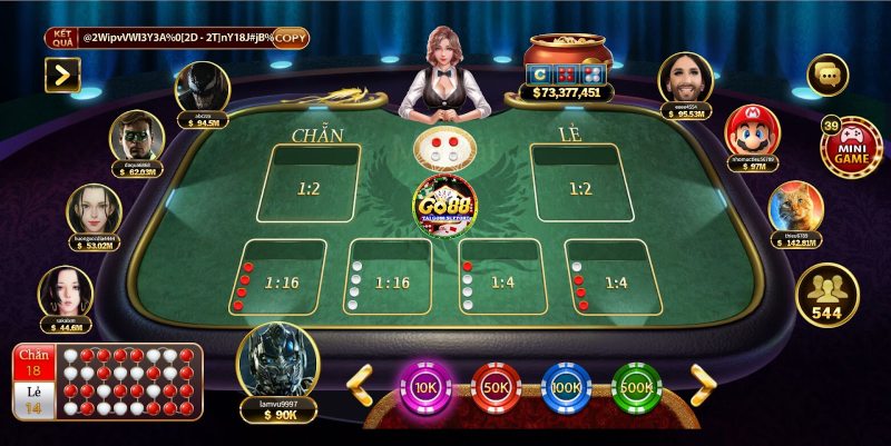 Game xóc đĩa Go88 có cách chơi đơn giản